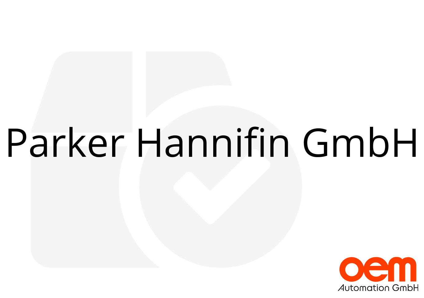 Parker Hannifin GmbH PXV-F1314