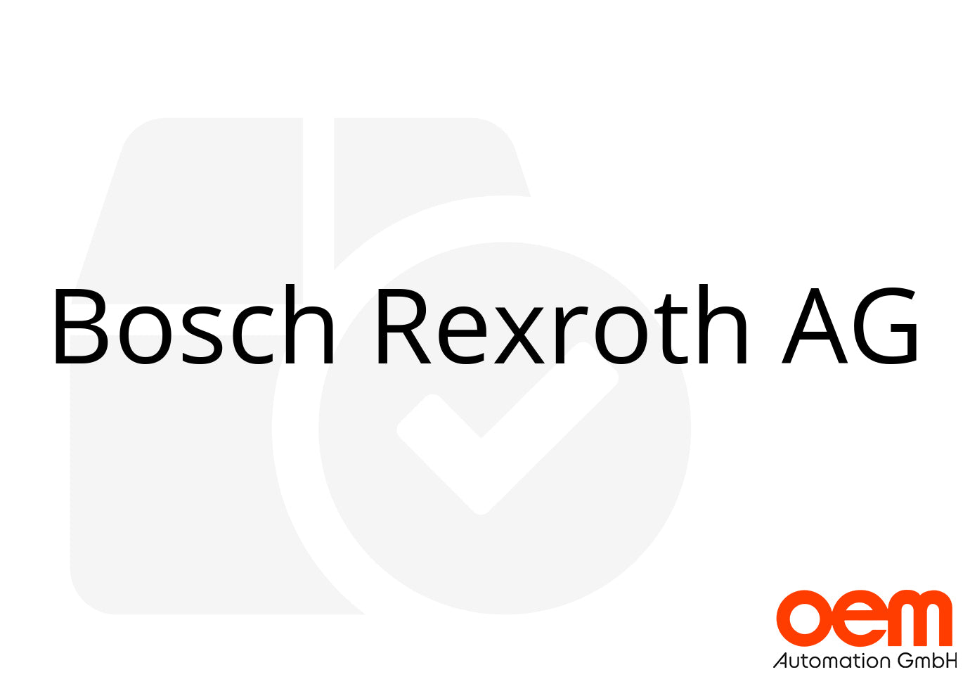 Bosch Rexroth AG 3397004914