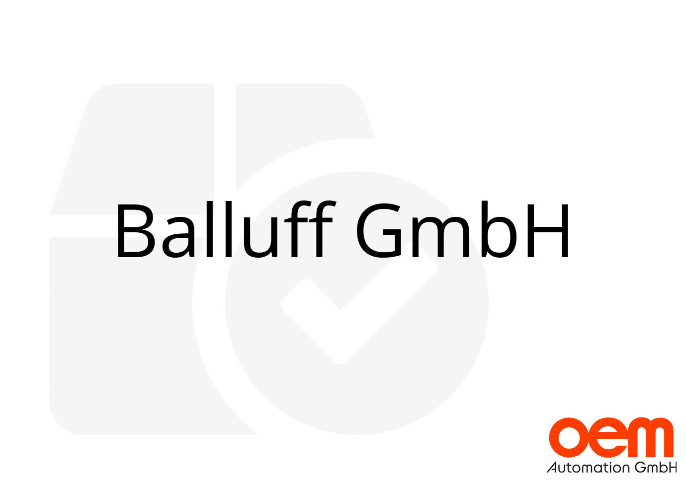 Balluff GmbH BAM00KA